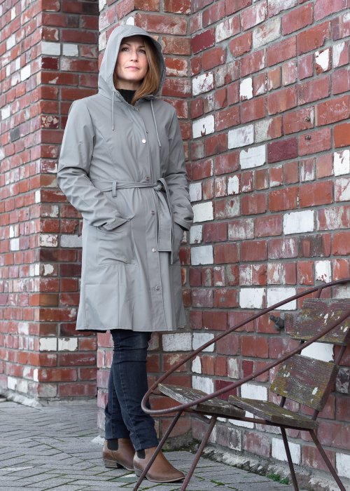 Rains | Curve Jacket | Rock